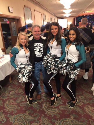 dad and eagles